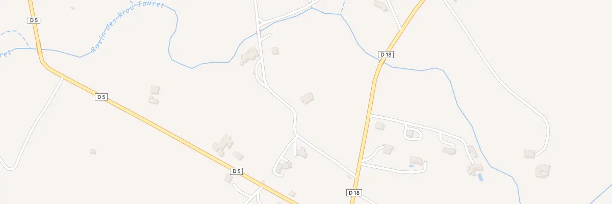 Plan du 5012 Lauriasse à Revest-des-Brousses