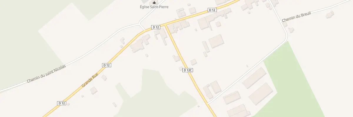 Plan du 4 Grande Ruelle à Loupmont
