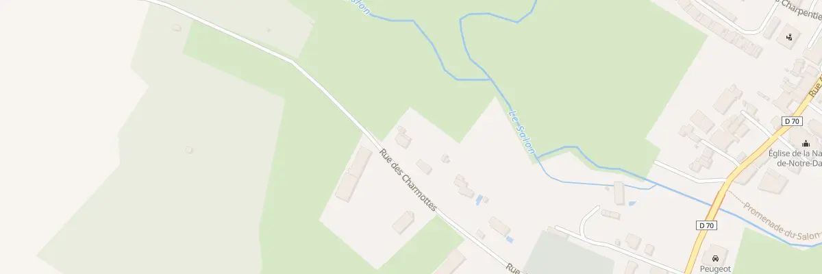 Plan du 10 Rue des Charmottes à Dampierre-sur-Salon