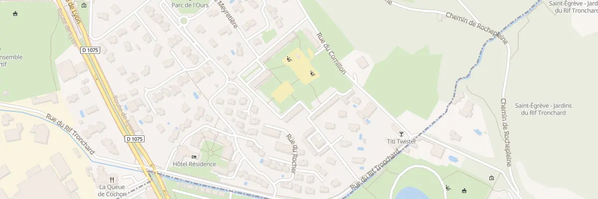 Plan du 23 Rue du Cornillon à Fontanil-Cornillon