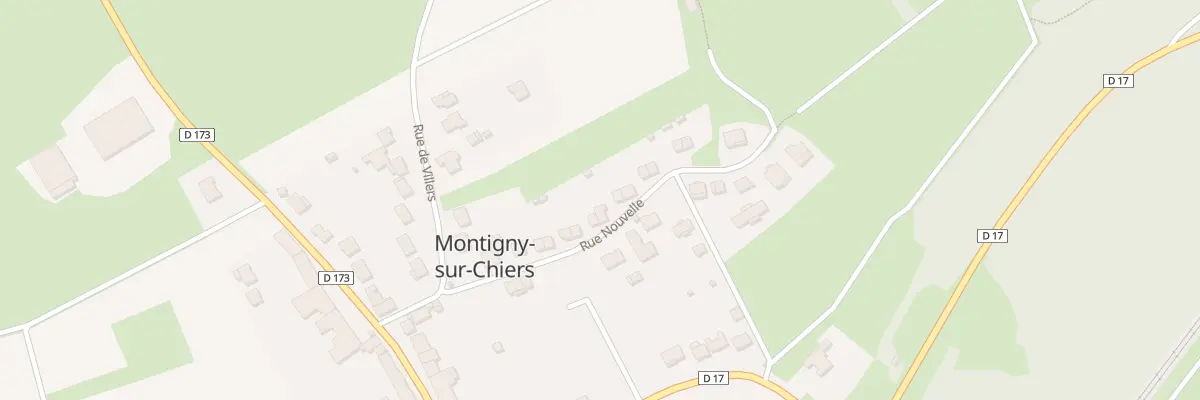 Plan du 17 Rue Nouvelle à Montigny-sur-Chiers
