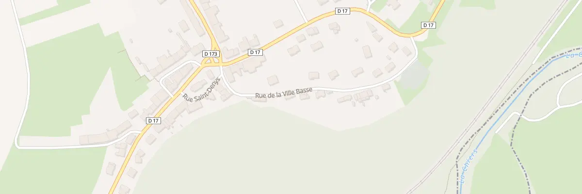 Plan du 10 Rue de la Ville Basse à Montigny-sur-Chiers