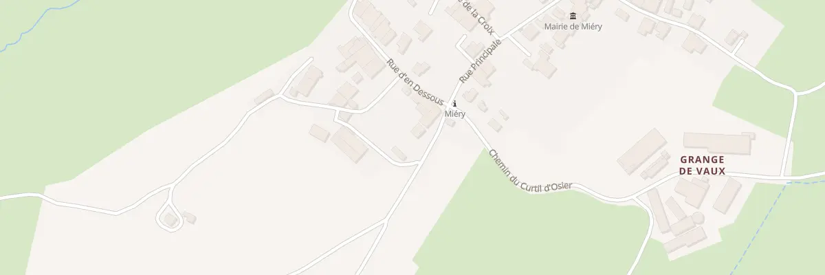 Plan du 28 Rue Principale à Miéry
