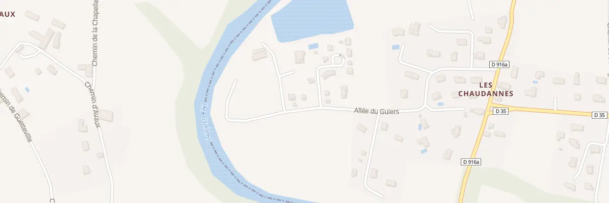 Plan du 5774 All du Guiers à Belmont-Tramonet