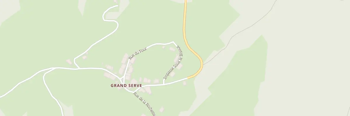 Plan du 5001 Imp sous le Bisout à Montcusel