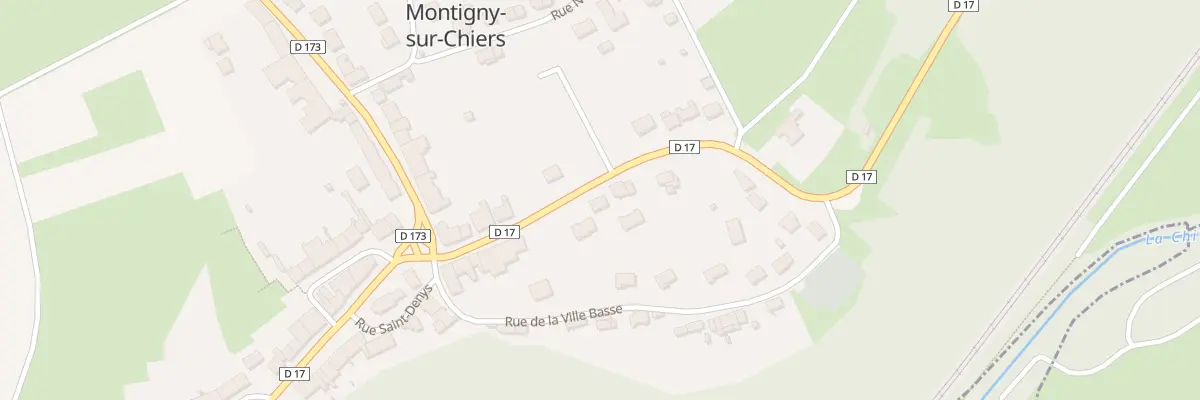 Plan du 20 Rue du Pont d’Oye à Montigny-sur-Chiers