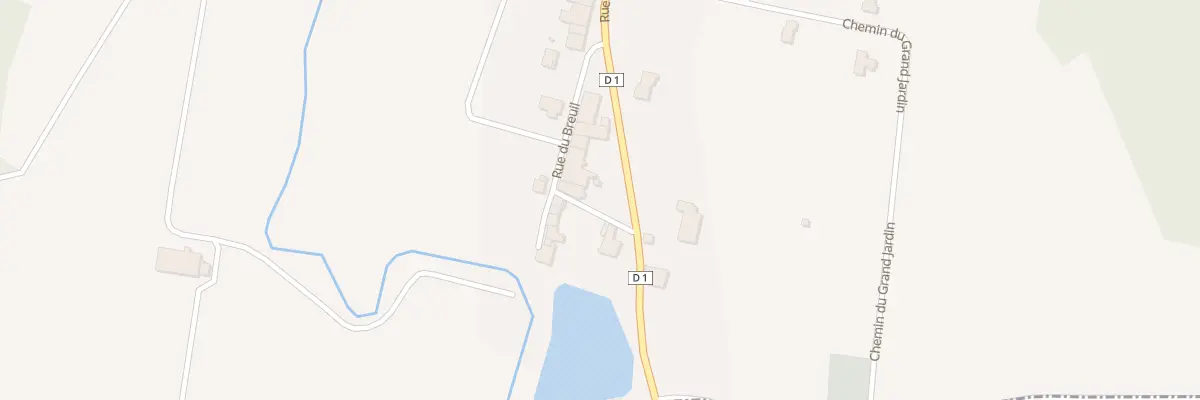 Plan du 3 Rue du Chateau à Pompierre