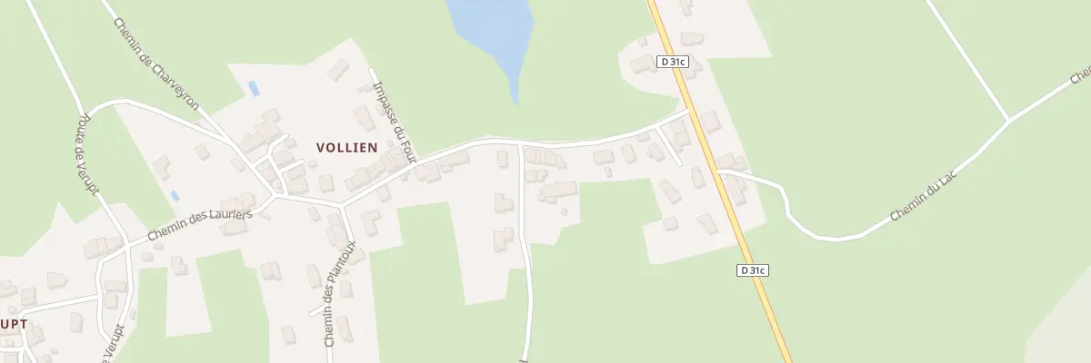 Plan du 5195 En Meuniere à Cuzieu