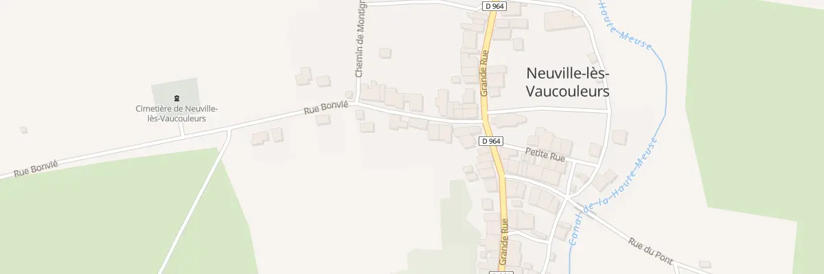 Plan du 3 Rue Bonvie à Neuville-lès-Vaucouleurs