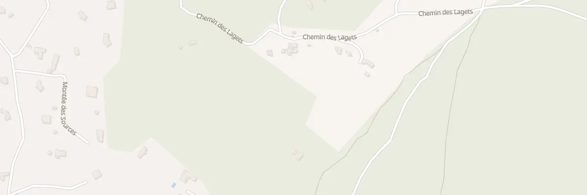 Plan du 1524 Che des Lagets à Auriol
