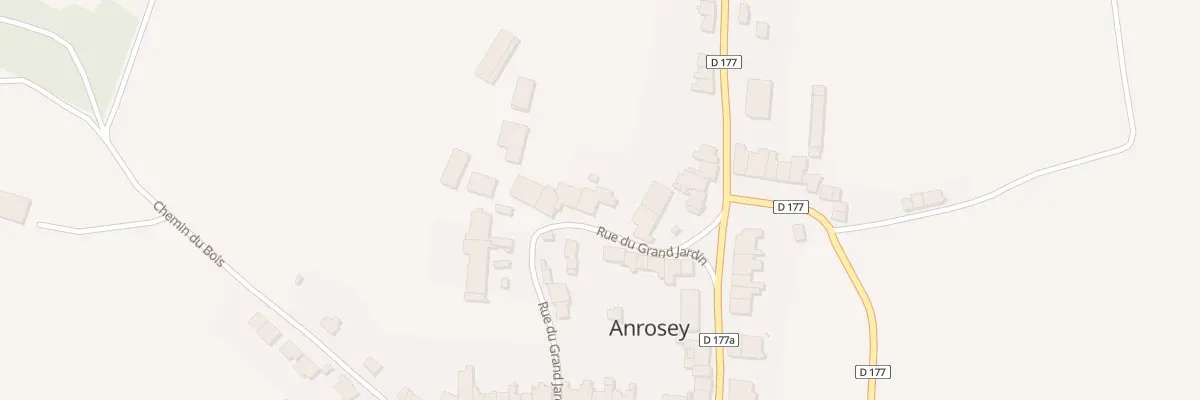 Plan du 6 Rue du Grand Jardin à Anrosey