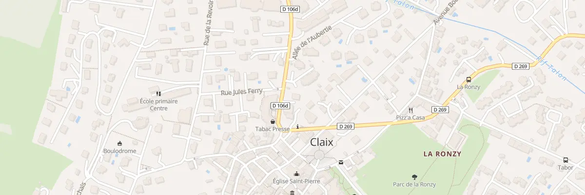 Plan du 1B Rue Beyle Stendhal à Claix