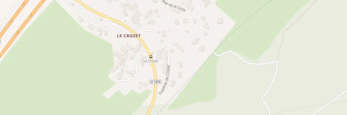Plan du 6 Tra du Crozet à Vif