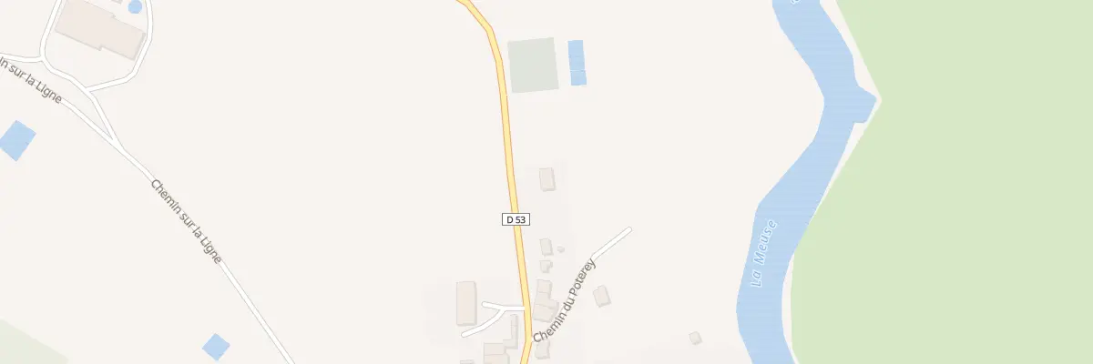 Plan du 26 Rte de Neufchateau à Frebécourt