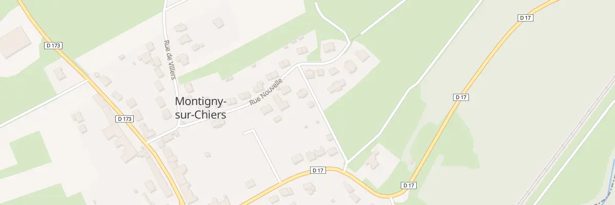 Plan du 14 Rue Nouvelle à Montigny-sur-Chiers