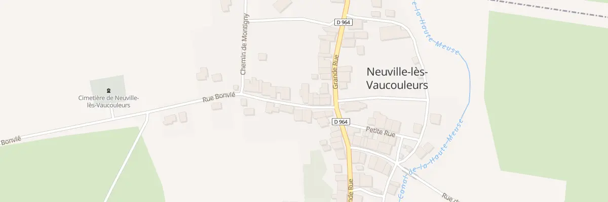 Plan du 8 Rue Bonvie à Neuville-lès-Vaucouleurs