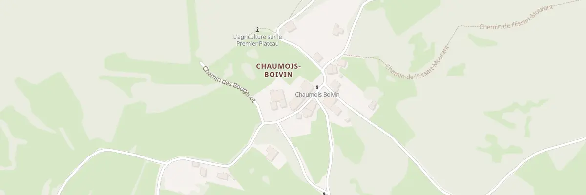 Plan du 10 Chaumois Boivin à Blois-sur-Seille