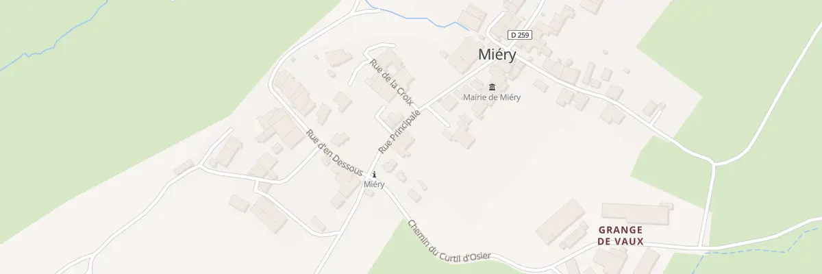 Plan du 41 Rue Principale à Miéry