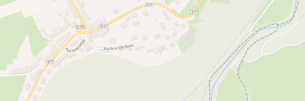 Plan du 16 Rue de la Ville Basse à Montigny-sur-Chiers