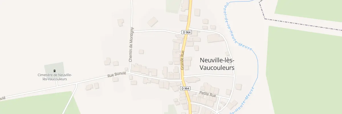 Plan du 16 Gr Grande Rue à Neuville-lès-Vaucouleurs