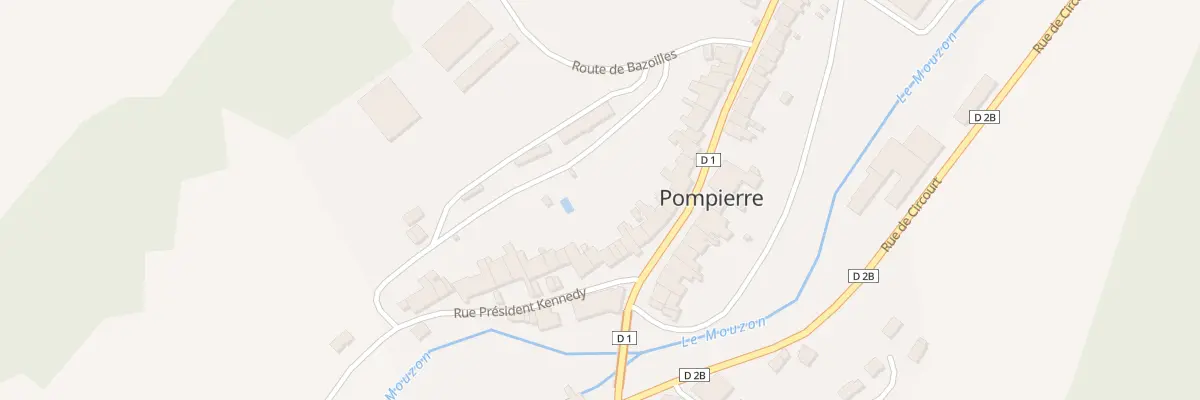 Plan du 59 Rue Chevalier de la Barre à Pompierre