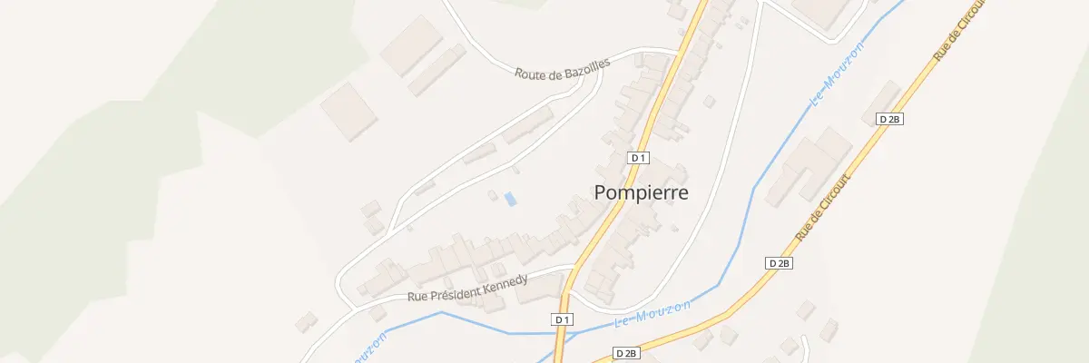 Plan du 61 Rue Chevalier de la Barre à Pompierre