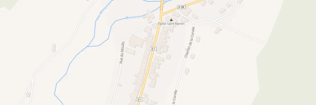 Plan du 18B Rue Chevalier de la Barre à Pompierre
