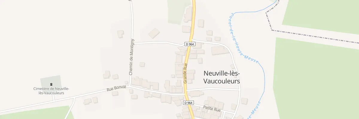 Plan du 12 Gr Grande Rue à Neuville-lès-Vaucouleurs