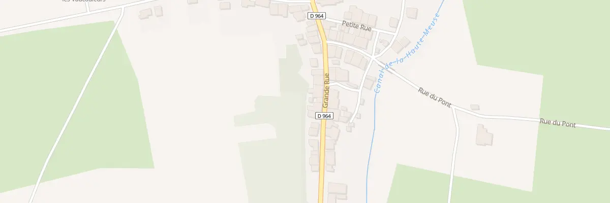 Plan du 40 Grande Rue à Neuville-lès-Vaucouleurs