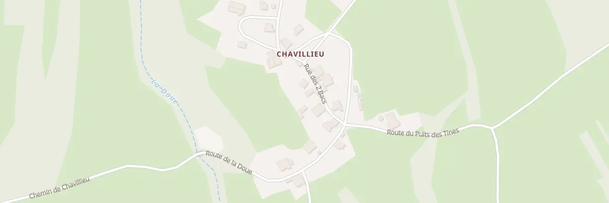 Plan du 5100 Chavillieu à Valromey-sur-Séran