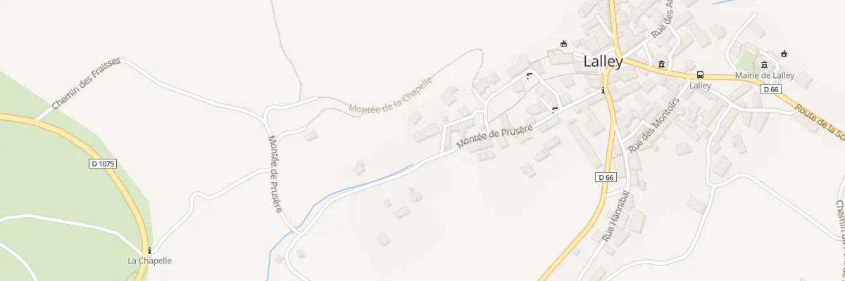 Plan du 5001 Le Village à Lalley