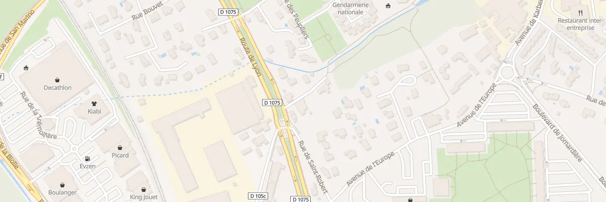 Plan du 2 Che des Dormilles à Saint-Égrève