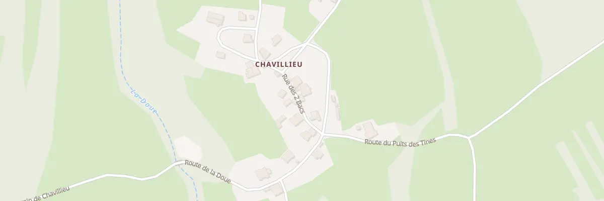 Plan du 5083 Chavillieu à Valromey-sur-Séran