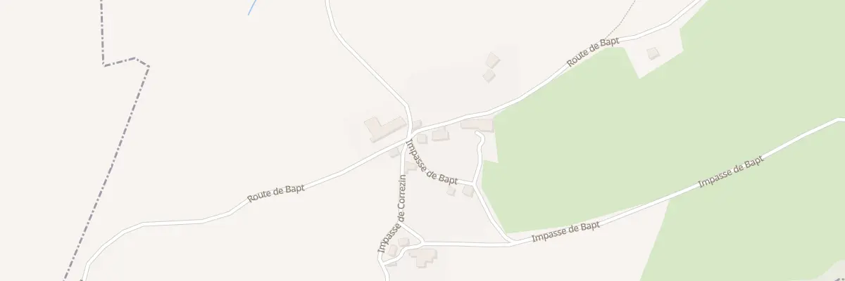 Plan du 1 Imp de Bapt à Saint-Martin-de-Vaulserre