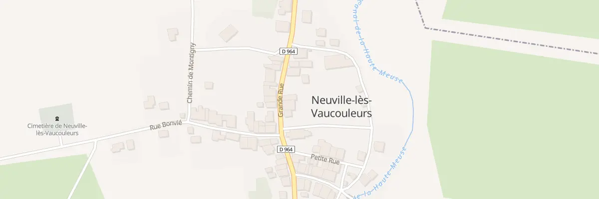 Plan du 13 Gr Grande Rue à Neuville-lès-Vaucouleurs