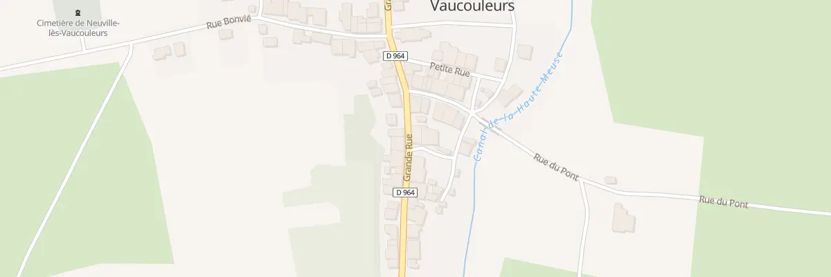 Plan du 25 Gr Grande Rue à Neuville-lès-Vaucouleurs