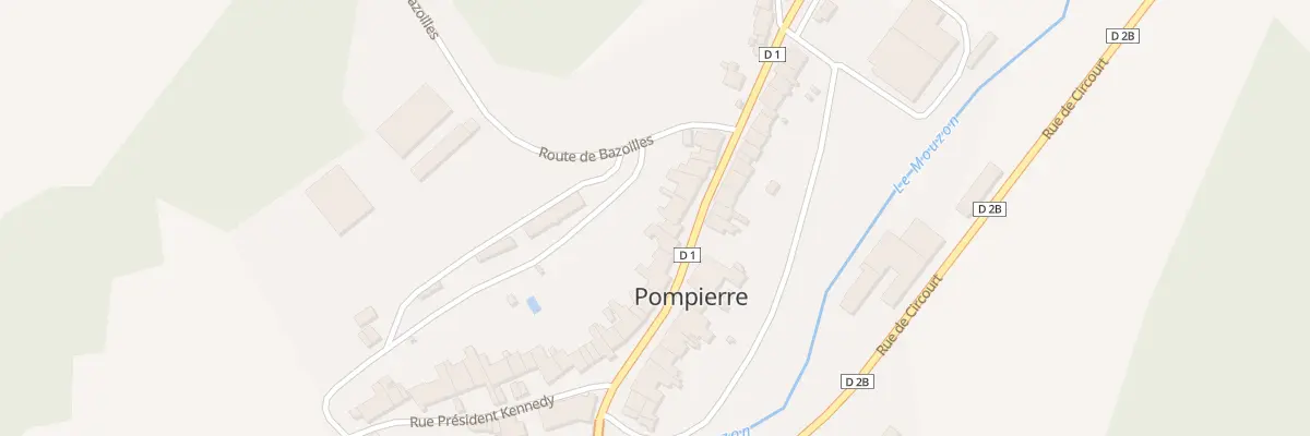 Plan du 73 Rue Chevalier de la Barre à Pompierre