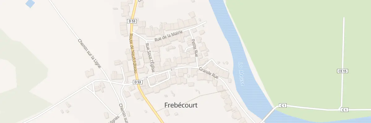 Plan du 18 Rue Grande Rue à Frebécourt