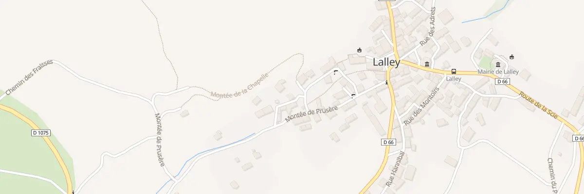 Plan du 5004 Le Village à Lalley