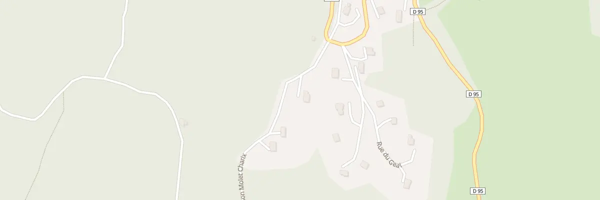 Plan du 1 Rte de Leyamont à Charix