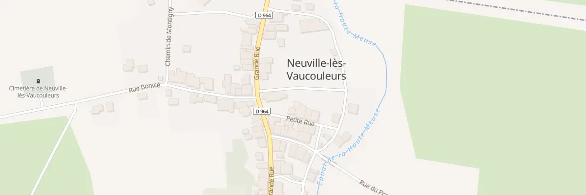 Plan du 3 Ptr Petite Rue à Neuville-lès-Vaucouleurs