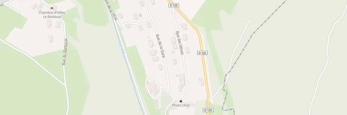 Plan du 5161 Rue des Mines à Ougney