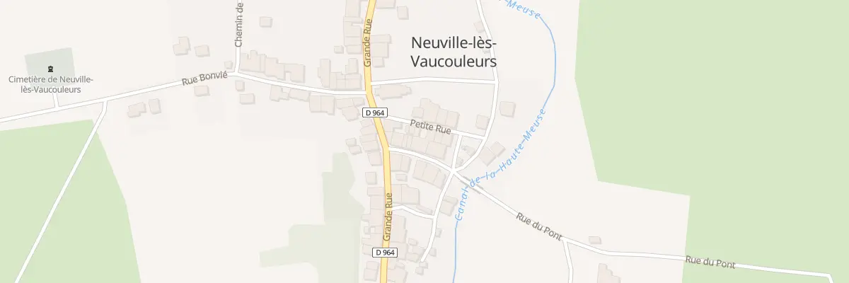 Plan du 7 Rue du Pont à Neuville-lès-Vaucouleurs