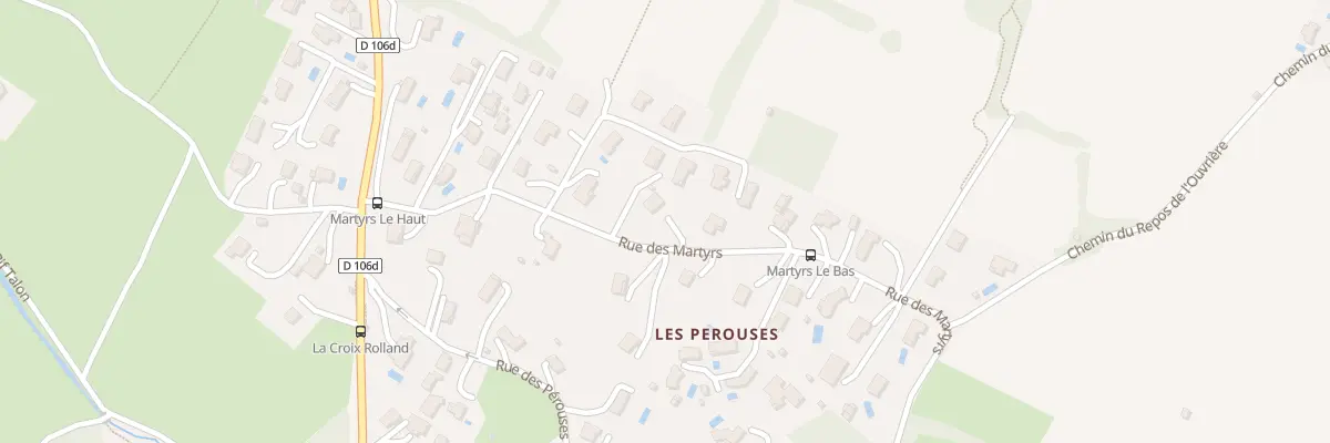 Plan du 14 Rue des Martyrs à Claix