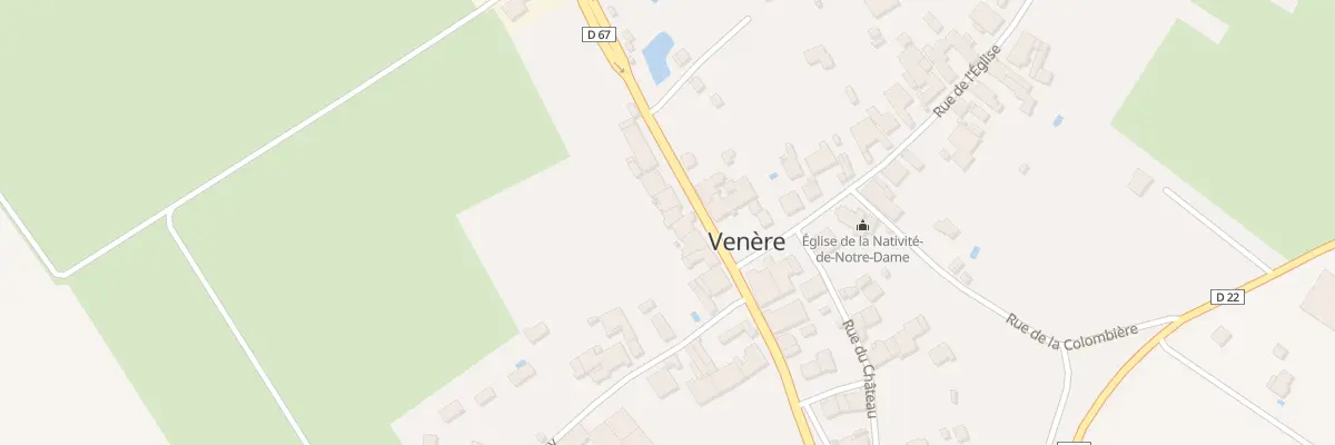 Plan du 10 Gr Grande Rue à Venère