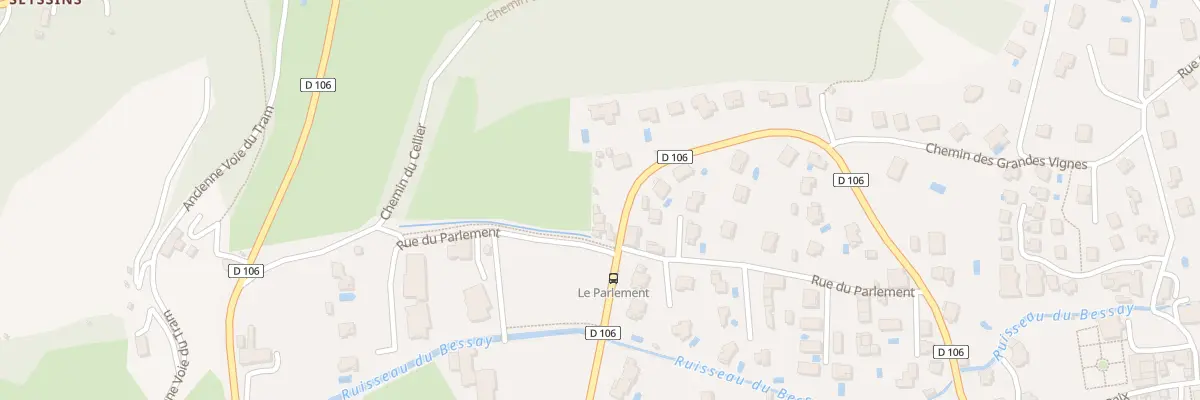 Plan du 92 Rte de Saint-nizier à Seyssins