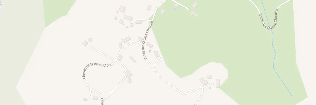 Plan du 880 Rte des Quatre Chemins à Merlas