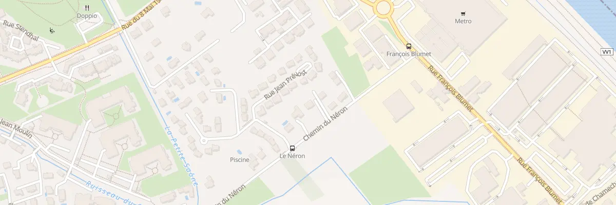 Plan du 10 Che du Néron à Sassenage