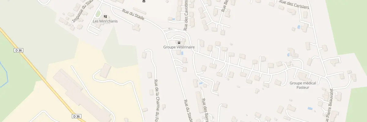 Plan du 272 Rue du Stade à Dampierre-sur-Salon