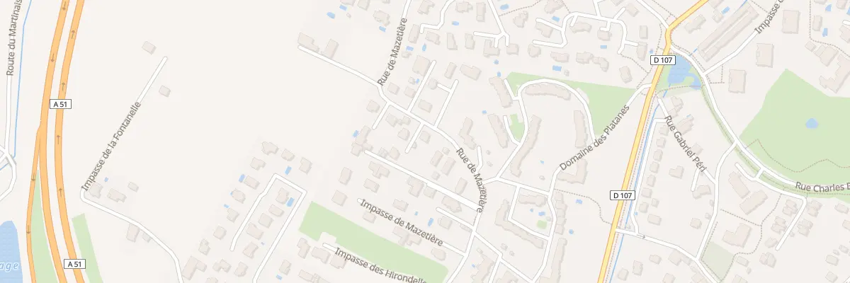 Plan du 23 Rue de Mazetière à Varces-Allières-et-Risset